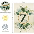 thumbnail image 2 of Monogram Letter A-Z Garden Flag, 12x18'''' Linen Double Sided Garden Flags for Outside, Family Last Name Initial Outdoor Decoration Flag, Suitable for Yard, Porch, Balcony (Flagpole not Included), 2 of 6