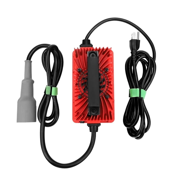 Golf Cart Battery Charger compatible with Club Car 3-Pin Round Plug,compatible with Lead Acid Battery