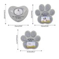 thumbnail image 3 of Pet Garden Lawn Memorial Stone Sympathy Picture Frame Dog or Cat Garden Stepping Stone Memorial Gif, 3 of 4