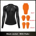 thumbnail image 1 of WOSAWE-armadura de motocicleta con certificación CE, chaqueta de motociclista para mujer, Protector de codo y hombros traseros, camisa de armadura transpirable de verano, 1 of 5