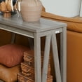 Free Shipping! HOMCOM Wood Farmhouse Entryway Console Table with ...