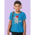 thumbnail image 2 of Wolf With A Hat T-Shirt Juniors -Image by Shutterstock,  x-Small, 2 of 4