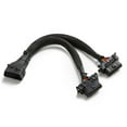 thumbnail image 1 of bbfly-B6 OBD2 Splitter 16 Pin OBD II Splitter Extension 1x Male and 2X Female Extension Cable Adapter (1FT/30CM) (1Pack), 1 of 9