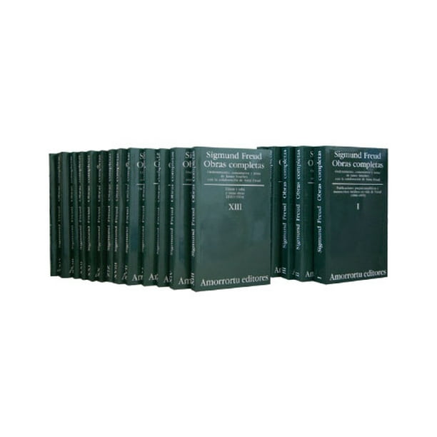 Libro Obras Completas: 24 Volumenes Apendice Tapa Blanda, Autor Sigmund Freud, Editorial Amorrortu