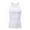 White, variant on Mens A-Shirts, Athletic Performance Tank Underwear Men's, 5-Packs,Black*5,L