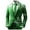 Green, variant on Christmas Blazer Men VOGUES Lapel Loose Men's Jacket Retro Versatile Simple Casual Wind Holiday Suit