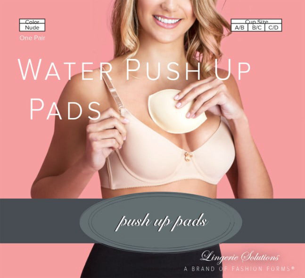 ZUARFY Women Bra Pads Water Drop Shape Removable Push Up Cups