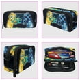 thumbnail image 3 of PhooArto Pencil Case, Colors Gamer Controller Pattern Large Capacity Pencil Pouch Stationery Pen Bag, 3 of 7