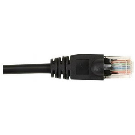 UPC: 0822088050872 | Black Box CAT6PC-010-BK Connect CAT6 250-MHz Stranded Ethernet Patch Cable – Unshielded  PVC  Snagless Boot  Black  10-ft.