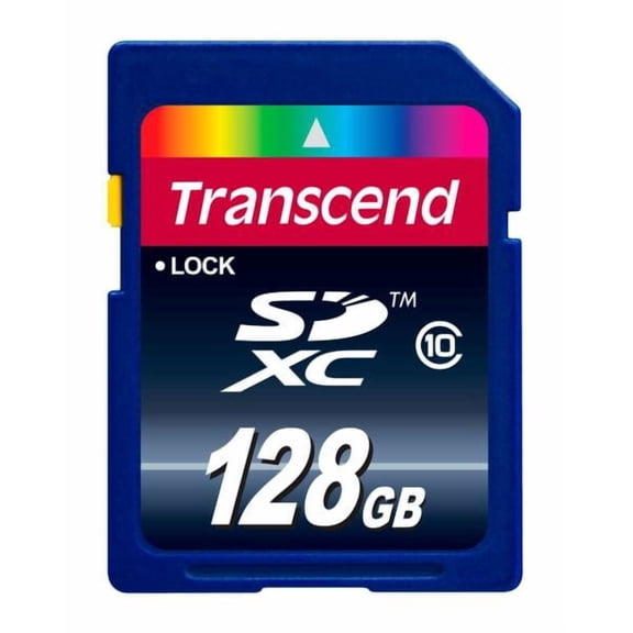 Transcend 128G SDXC Card Class 10