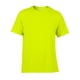 thumbnail image 1 of Gildan - Camiseta deportiva transpirable de manga corta para hombre - 100% poliéster (Verde fluorescente), 1 of 2