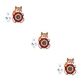 thumbnail image 3 of Tablero de dardos de bola pegajosa Vogacara para niños montaje en pared interactivo tipo 3, 3 of 6