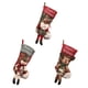 thumbnail image 2 of Calcetín de Navidad Chimenea Ventana Árbol Colgando Tela Decoración de Navidad Festival Fiesta temática Año Nuevo Colgante decorativo Bolsa Kits de decoración para fiestas Muñeco de nieve Toystoory HA069802-02, 2 of 6