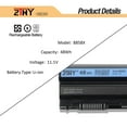 thumbnail image 3 of ZTHY 48Wh 8858X Laptop Battery Replacement for Dell Inspiron 14R 5420 15R 5520 7520 17R 5720 7720 4420 4520 4720 7420 Latitude E5420 E5520 E5530 E6420 E6430 E6520 Vostro 3460 3560 911MD 11.1V 6-Cell, 3 of 7