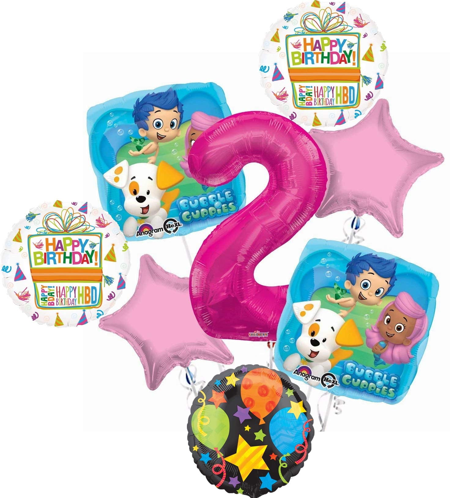 NEW Bubble Guppies XL Birthday Party Balloons Decorations Supplies NEW by Qualatex by Qualatex by Qualatex 