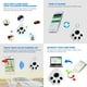 thumbnail image 5 of Mejor rastreador Bluetooth para llaves y cartera - Mini dispositivo anti-pérdida con alarma bidireccional, alcance de 100 pies y batería de 8 meses para iPhone y Android, 5 of 9