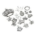 thumbnail image 4 of 17 piezas colgantes con corona DIY joyería cadena collar Hugo Mini colgante de corona, 4 of 10