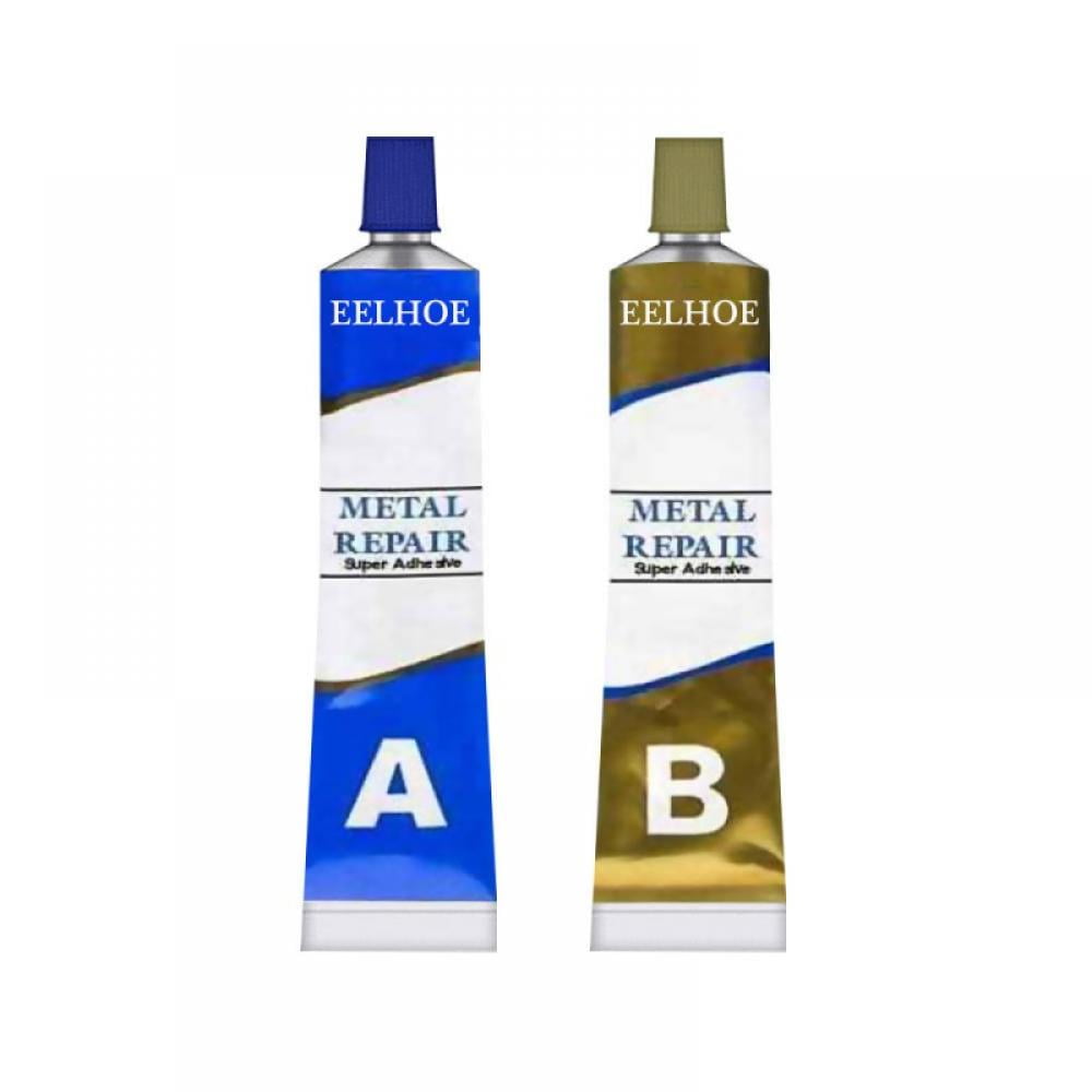 20/50/100g EELHOE A+B Metal Repairing Adhesive Super Glue Iron Steel