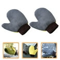 thumbnail image 4 of Qumonin Cars Coral Fleece Gloves Microfiber Wash Mitt for Auto Cleaning, 4 of 8
