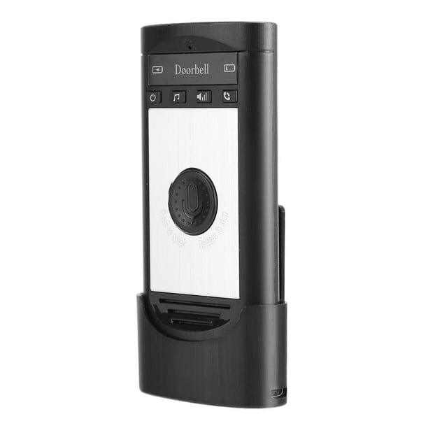 Timbre de Intercomunicador Inalámbrico para el Hogar Consumo de Baja Potencia Timbres de Intercomunicación de Voz Bidireccionales Inalámbricos Timbre Interior Exterior Sistema EOTVIA NO