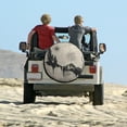 thumbnail image 6 of Camper Spare Tire Cover 12 Inch Nature Mountain Compass Wheel Protectors Tyre Covers Weatherproof Wheel Covers Mountain Compass Nature Camper for Camper Travel Trailer SUV Truck, 6 of 8
