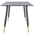thumbnail image 4 of Safavieh Acre 34" Contemporary Dining Table, Black/Gold, 4 of 5