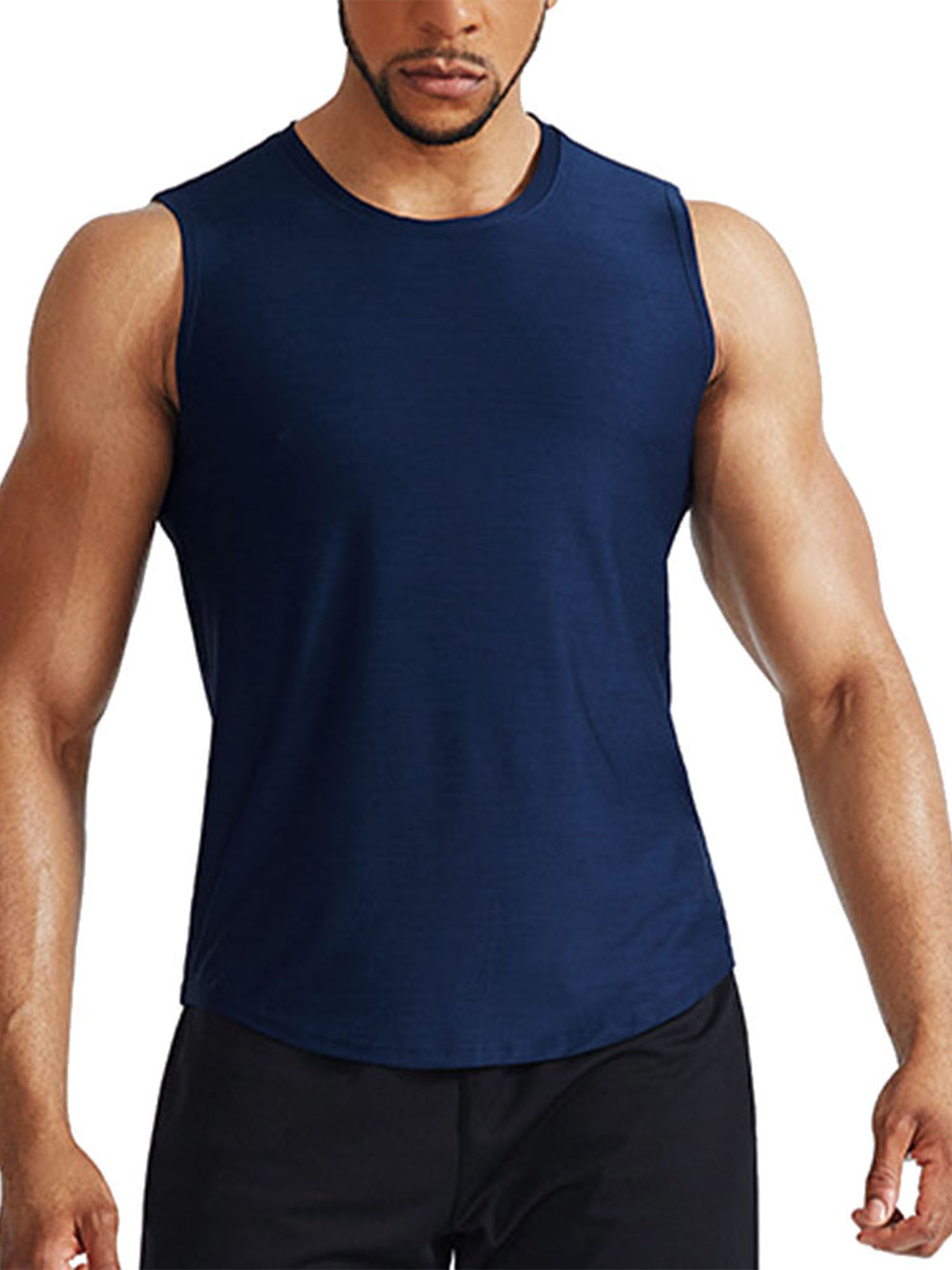 Moisture wicking sleeveless undershirts Clearance