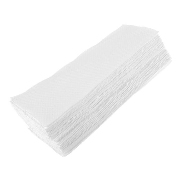 200 toallas desechables para invitados, servilletas blancas suaves, toalla de mano de papel absorbente para cocina, fiestas, baño, restaurante, eventos, color blanco