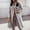 Grey, variant on Womens Double Coat Winter Mid Long Trench Coat With Belt Lost Peak Jacket Women's Jackets & Coats Women Zip up Women Light Jackets Dressy Bed Jackets for Women plus Size plus Size Long Coats for Women