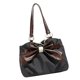 thumbnail image 5 of Bolso reutilizable para mujer con gran capacidad, ideal para el hogar, el trabajo, la playa o Negro, 5 of 9
