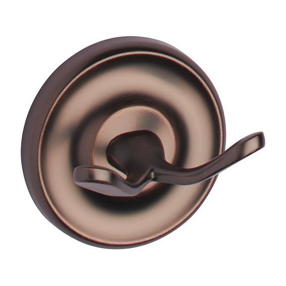 Taymor Bathroom Hook,Zinc,Bronze,2 1/2 in W 04-BRN7902