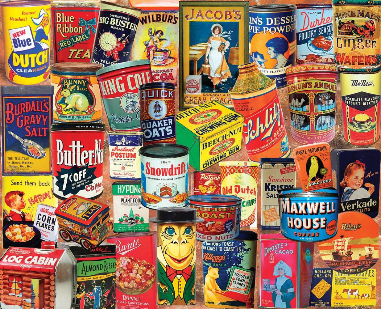 Vintage Fruit Crate Labels 1000 Piece Puzzle George