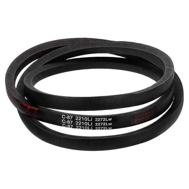 C87 Drive V-Belt 2210mm Inner Girth 22mm Width 14mm Height Rubber for Power Transmission