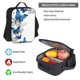 thumbnail image 5 of Easygdp Blue Flying Butterflies Mochila para Niños y Niñas con Set de Caja de Almuerzo y Estuche para Lápices 3 en 1, Mochila Escolar Estampada para Adolescentes, 5 of 7