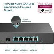 TP-Link ER7206 | Multi-WAN High-Performance Wired VPN Router | Increased Network Capacity|SPI Firewall | Omada SDN Integrated|Load Balance|Lightning Protection|Limited Lifetime Protection