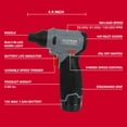 thumbnail image 5 of Hyper Tough 12V 180-MPH Cordless Blower with USB-C Charging Cable, 5 of 15