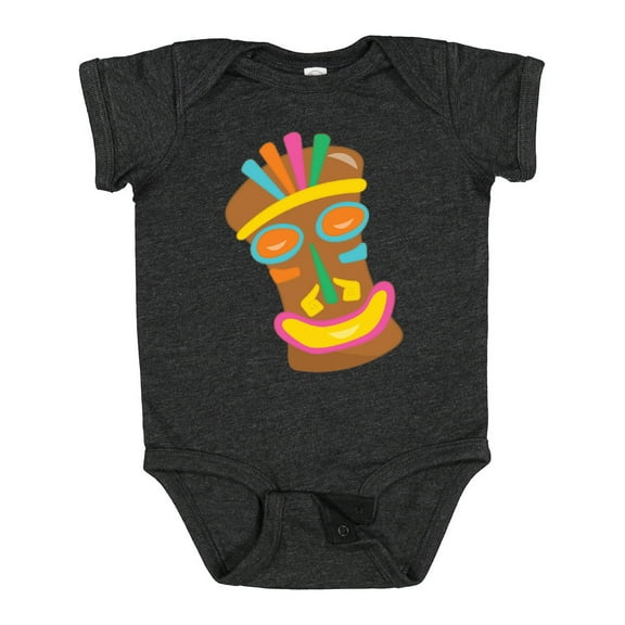 Inktastic Happy Tiki Face Boys or Girls Baby Bodysuit