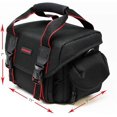 thumbnail image 4 of Commander Optics Large Universal DSLR Camera Case Gadget Bag - 11 x 7 x 7 Inches, Black/Red, 4 of 5