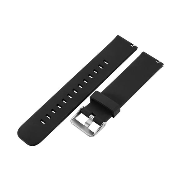 Funda protectora resistente con correa negra y cierre metálico para Apple Watch (iWatch) de 42 mm, Series 1 y Series 2. Negro