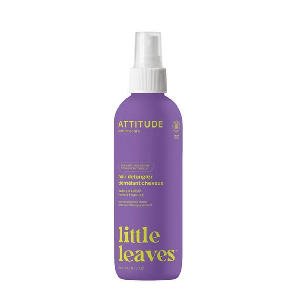 ATTITUDE little leaves, Hair Detangler, Vanilla & Pear