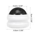 thumbnail image 2 of 1 Pcs Massage Roller Ball Body Massage Tool Stress Ease Polypropylene Artificial Resin White Black, 2 of 7