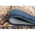 thumbnail image 6 of Sensation Transitional 5' x 7' Navy and Beige Polypropylene Indoor Area Rug, 6 of 8
