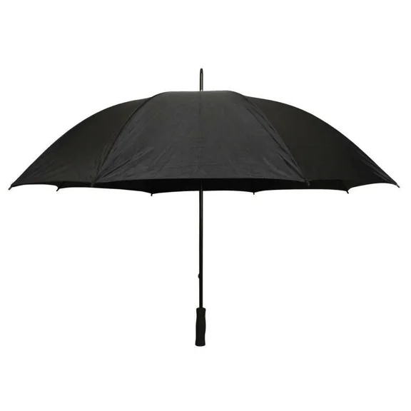 Firm Grip 5 Ft. Golf Umbrella - All Black, Compact & Durable