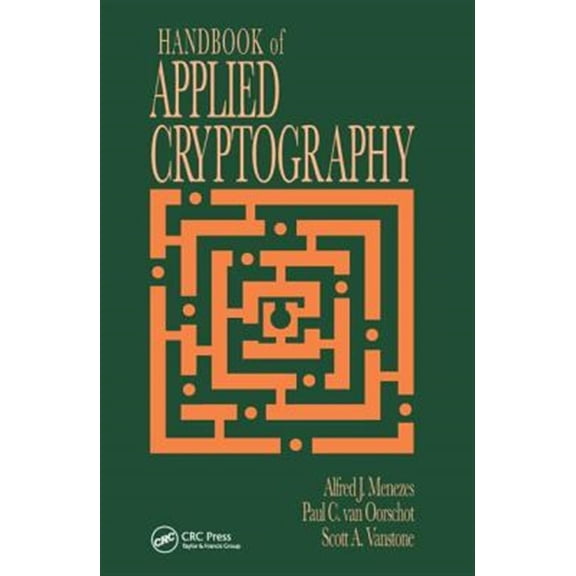 Pre-Owned Handbook of Applied Cryptography (Discrete Mathematics and Its Applications) Paperback