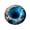 blue A, variant on WWV Crystal Velvet Round Rug 3D Visual Effect Floor Mat Boucle Cave Carpet Non-Skid Soft Decorative Bedroom Living Room Home Area Rug Green