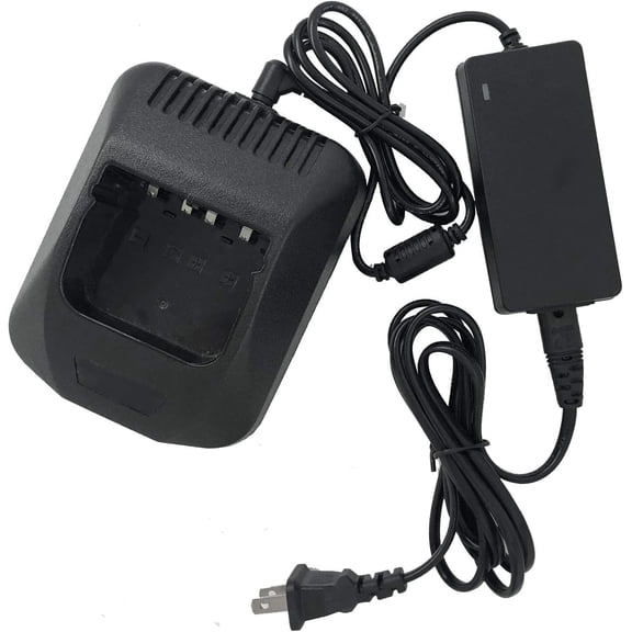 KSC-24 Ni-MH Rapid Battery Charger Compatible with TK2100 TK3100 TK272 TK372 TK373 TK280 TK380 TK290 TK390 TK480 TK481 KNB14 KNB15 KNB16 KNB17A KNB20N KNB21N KNB22N