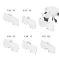 thumbnail image 2 of Hands Free Magnifying Glasses With 2 Led Lights 5 Interchangeable Lenses 1.0x To 3.5x, 2 of 5