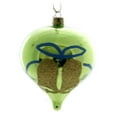 thumbnail image 2 of Holiday Ornaments Teardrop With Reflector Glass Christmas 77566 Lime, 2 of 2