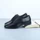 thumbnail image 4 of Zapatos de baile modernos de cuero genuino para hombre, zapatos de salón de Tango latino para hombre, zapatos de baile de suela suave de cuero, zapatillas transpirables, 4 of 5