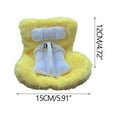 thumbnail image 3 of Sltwyw Car Seat for Dolls, Doll Car Seat with Air Vent Clip for 17cm Dolls, Decorative Sofa Seat with Soft Furry Cushion and Headrest for Car, Doll Toy Ornaments Accessories, 3 of 6